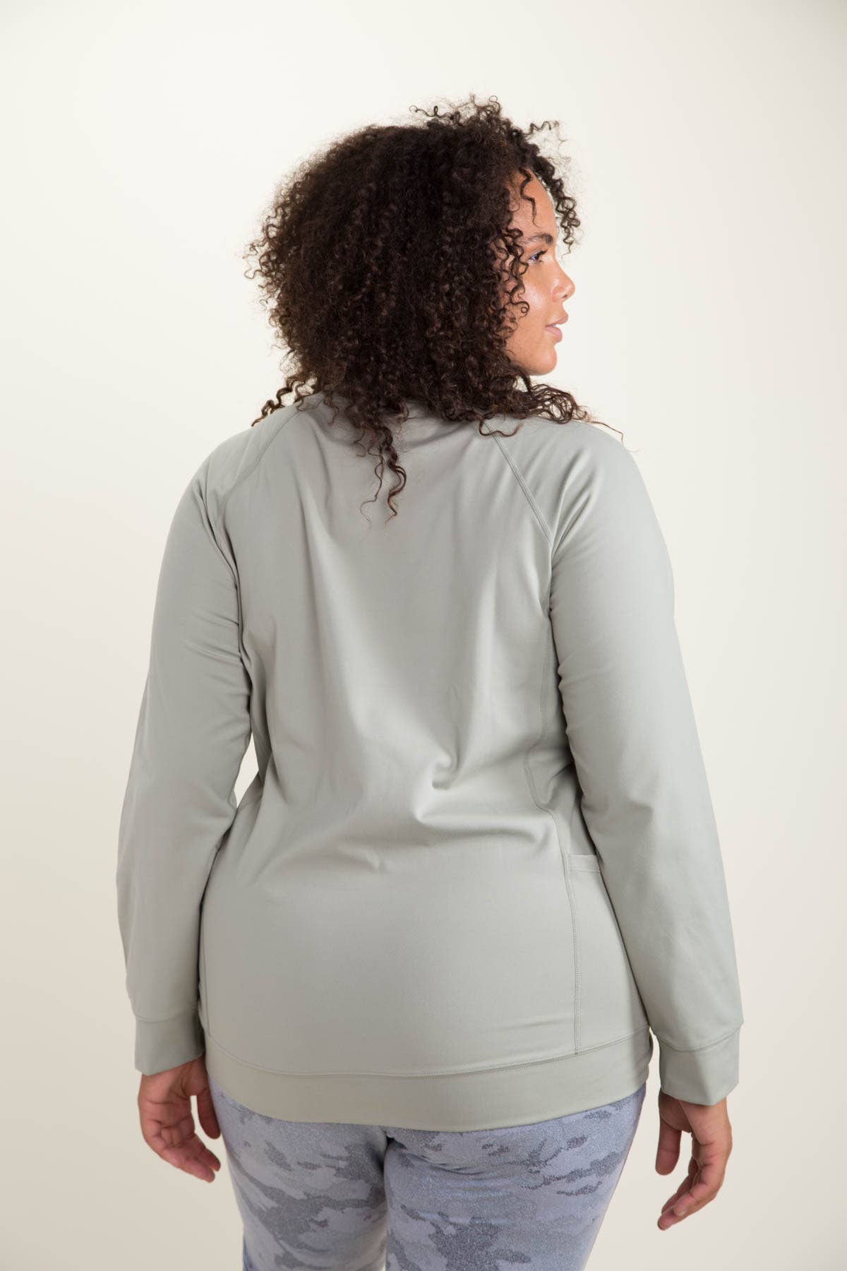 Mono B Pullover Top with Side Pockets (Regular & Plus Sizes